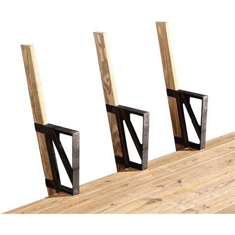 metal bench brackets for sale|deck cantilever bench bracket.